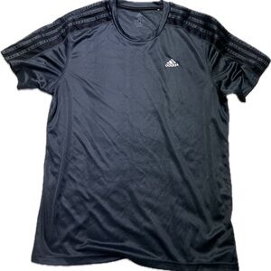 Adidas Men's Black Climalite Short Sleeve Tee